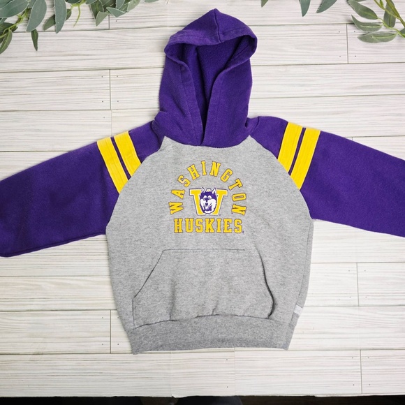 Third Street Hoodie Size 12-18‎ M purple University Of Washington Huskies - Picture 1 of 6